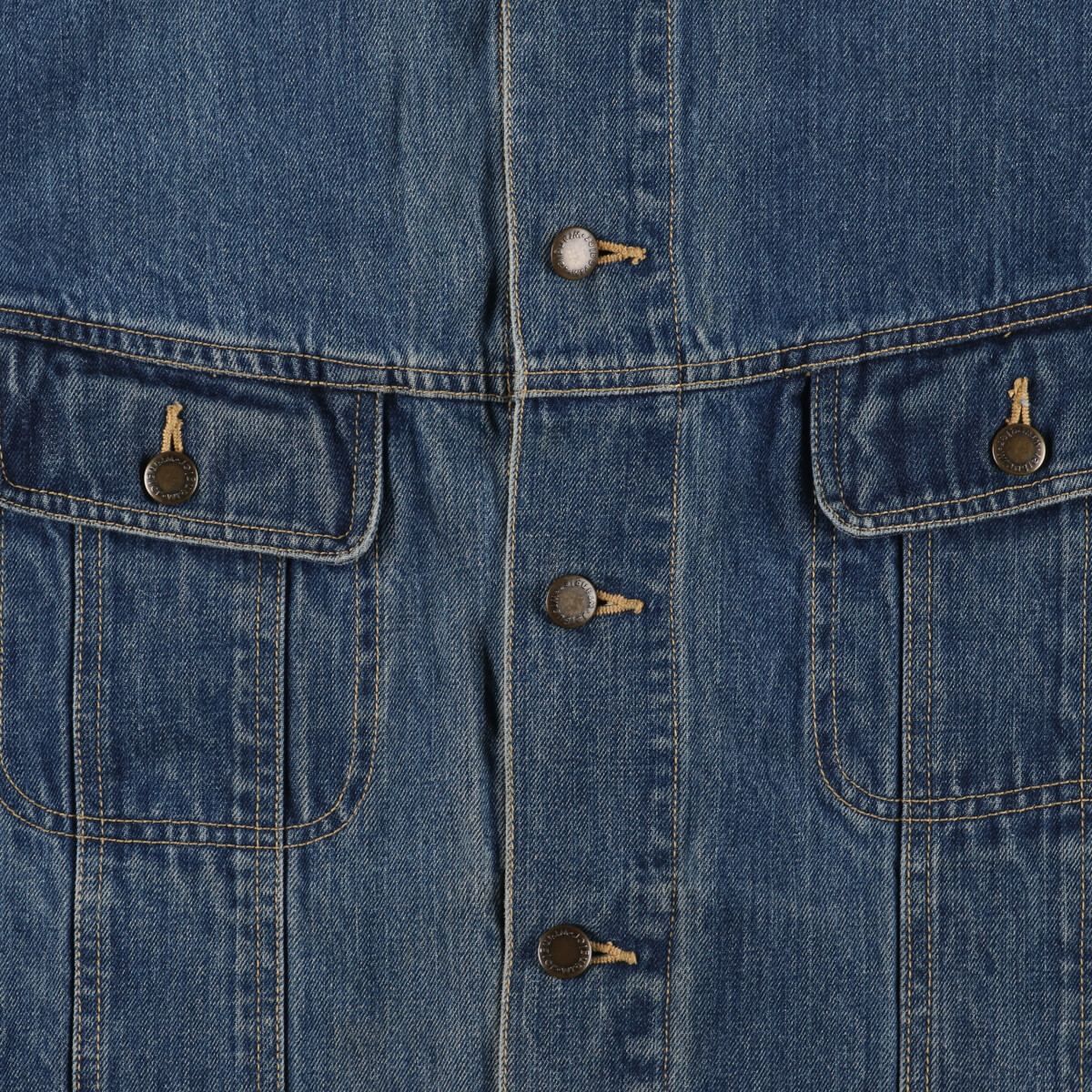 Wrangler デニムジャケット LARGE 古着 ラングラー Wrangler RUGGED WEAR デニムジャケット G