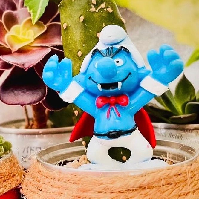 ★稀少グノームファミリー★緑ウォーカー★スマーフSMURFフィギュア ディズニー The Smurfs 40th Anniversary クラシックフィギュア 10個パック