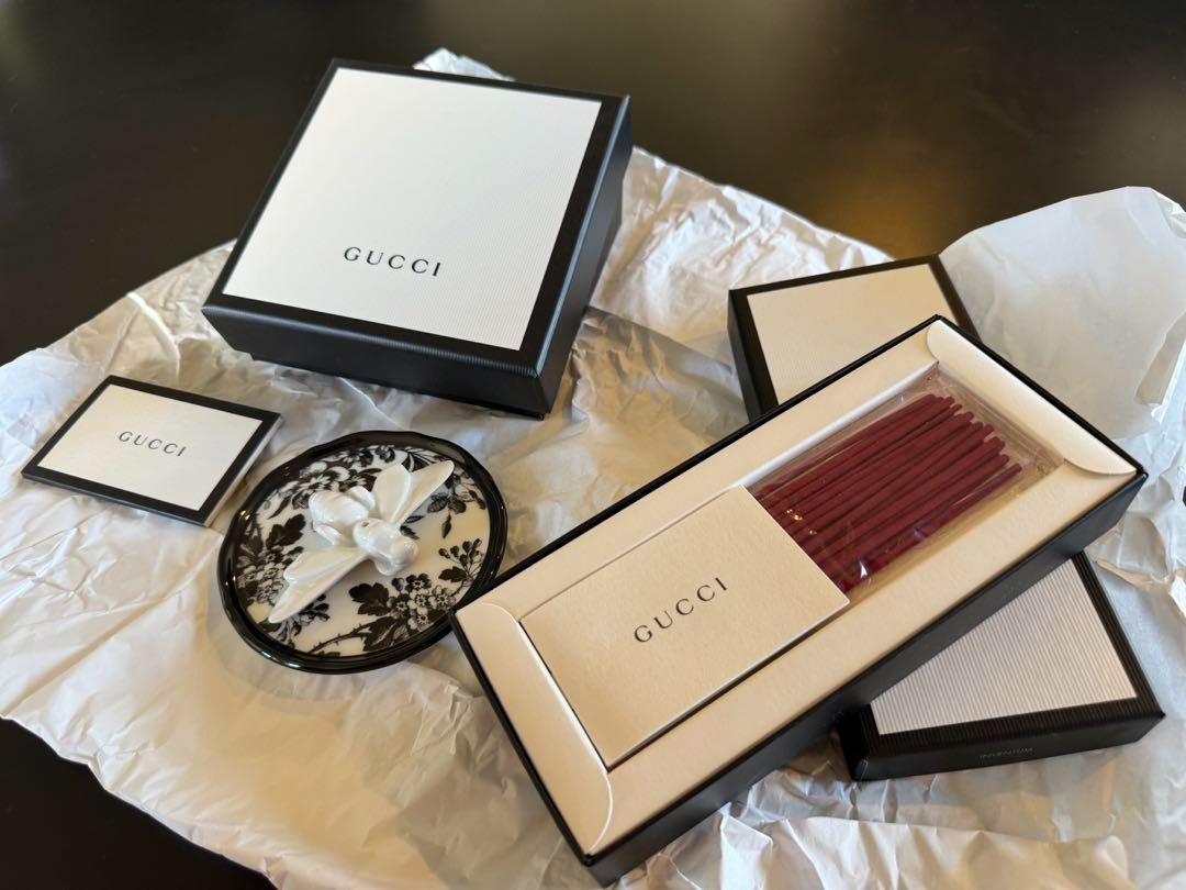 【新品】GUCCI ハーバリウムビーインセンスホルダー/お香セット GUCCI ハーバリウムビーインセンスホルダー/お香セット【新品