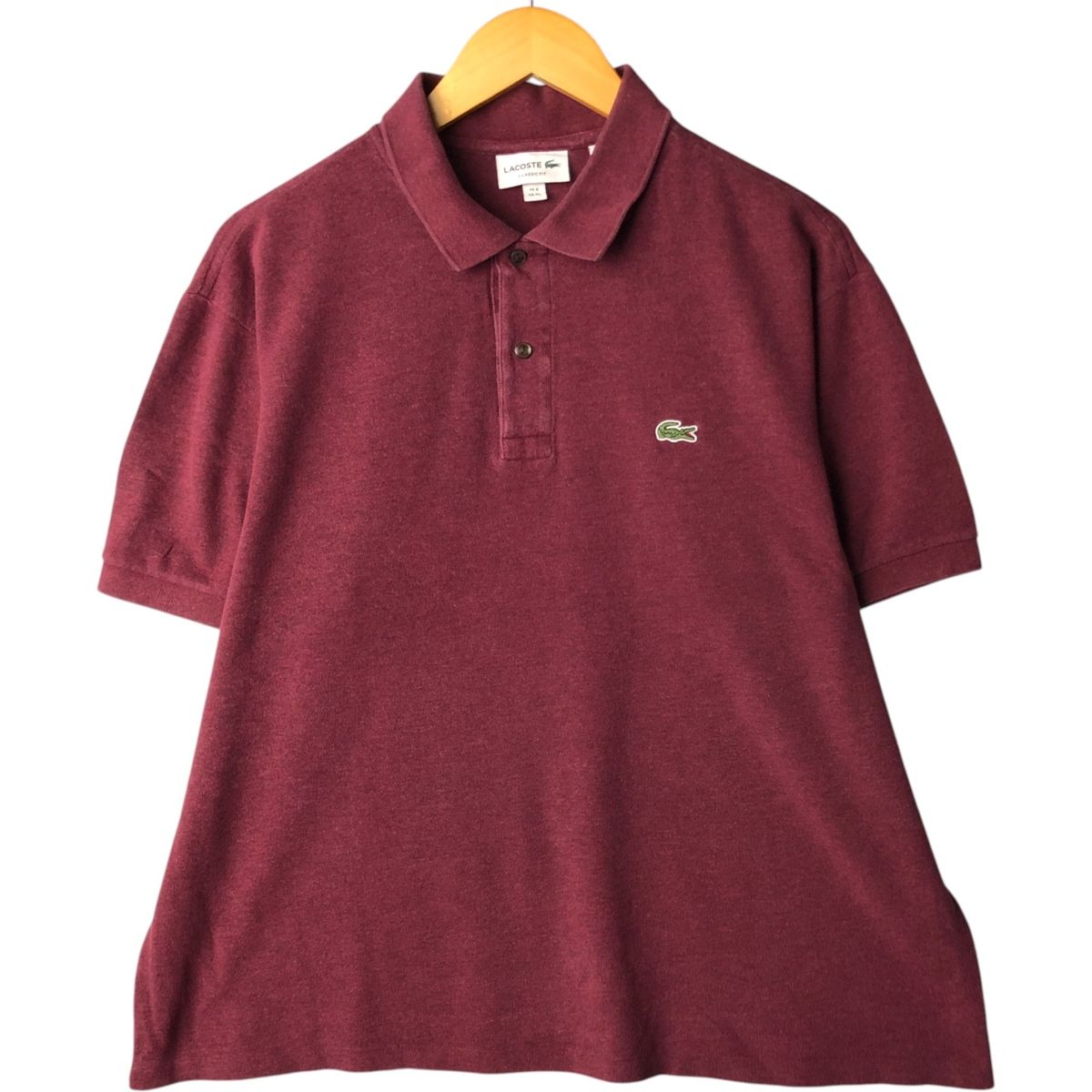 Loro Piana ロロピアーナ Lサイズ ポロシャツ 半袖 ボルドー 赤系