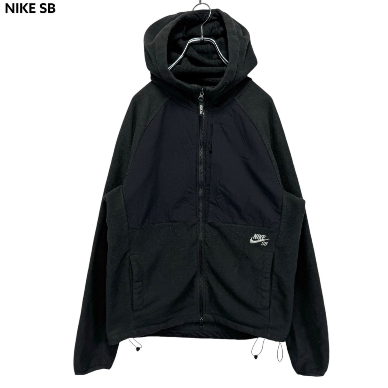 NIKE SB Logo Embroidery POLARTEC Fleece Jacket ナイキ エスビー ポーラテック フリースジャケット  刺繍ロゴ 古着 - メルカリ