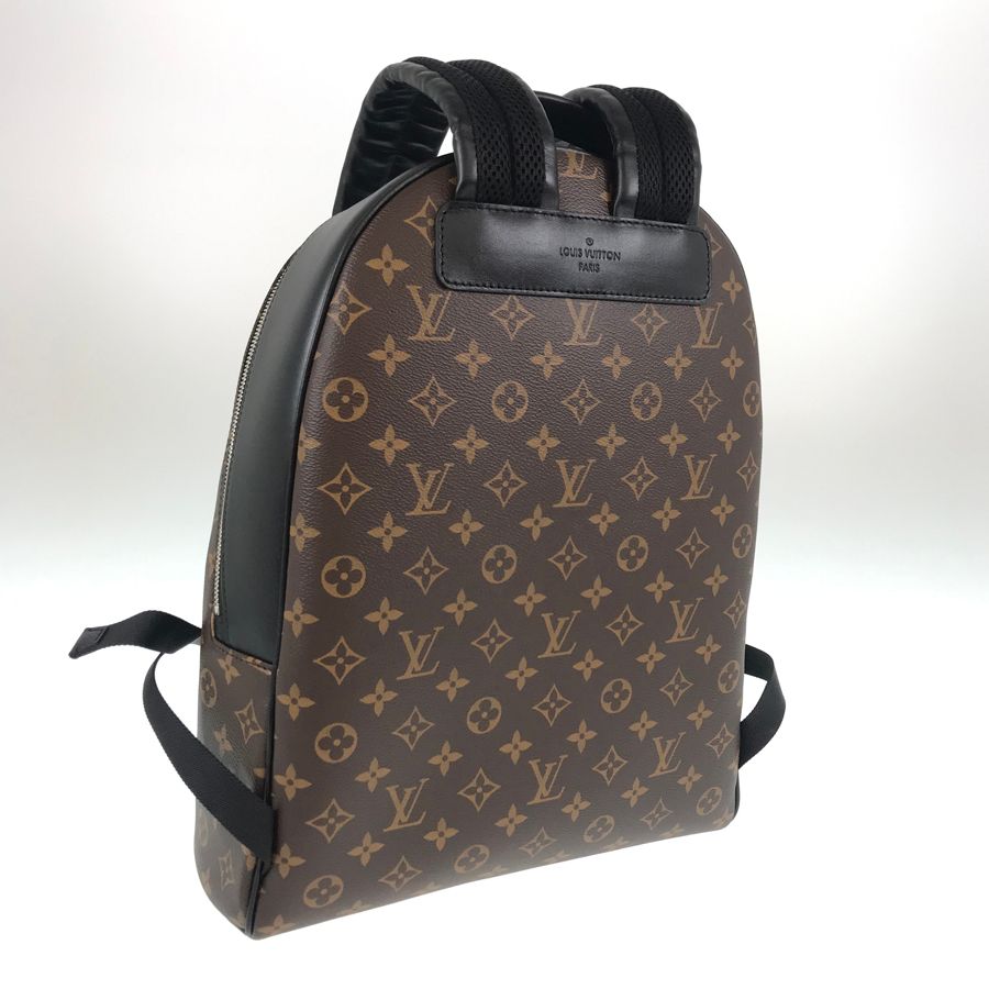 ルイ・ヴィトン LOUIS VUITTON モノグラム マカサー ジョッシュ NV M45349 ブラウン PVC バックパック・リュック