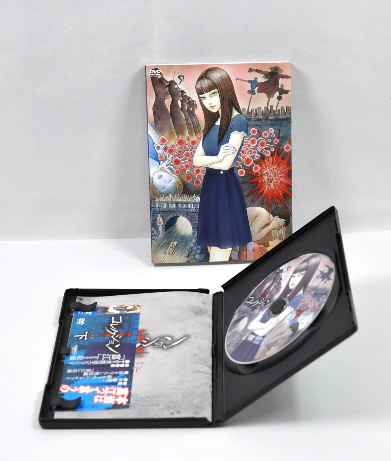 A1800 伊藤潤二 コレクション DVD 完全版 上 中 下 3点セット