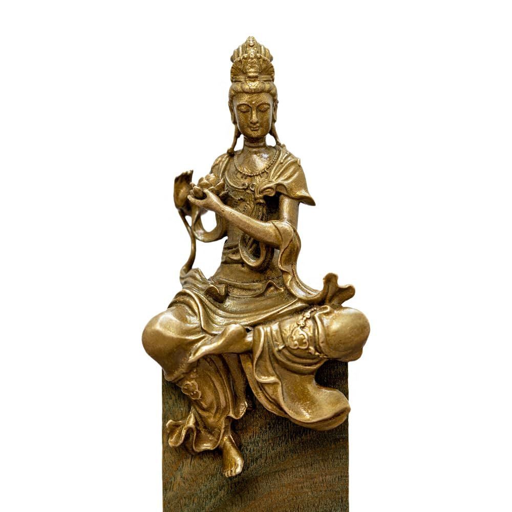 ♥☆彡　銅製　普賢菩薩像　仏像　5,4kg　骨董　観音様　観音像　仏壇　仏具 ☆彡銅製普賢菩薩像仏像高340mm骨董観音様仏壇仏具レトロ