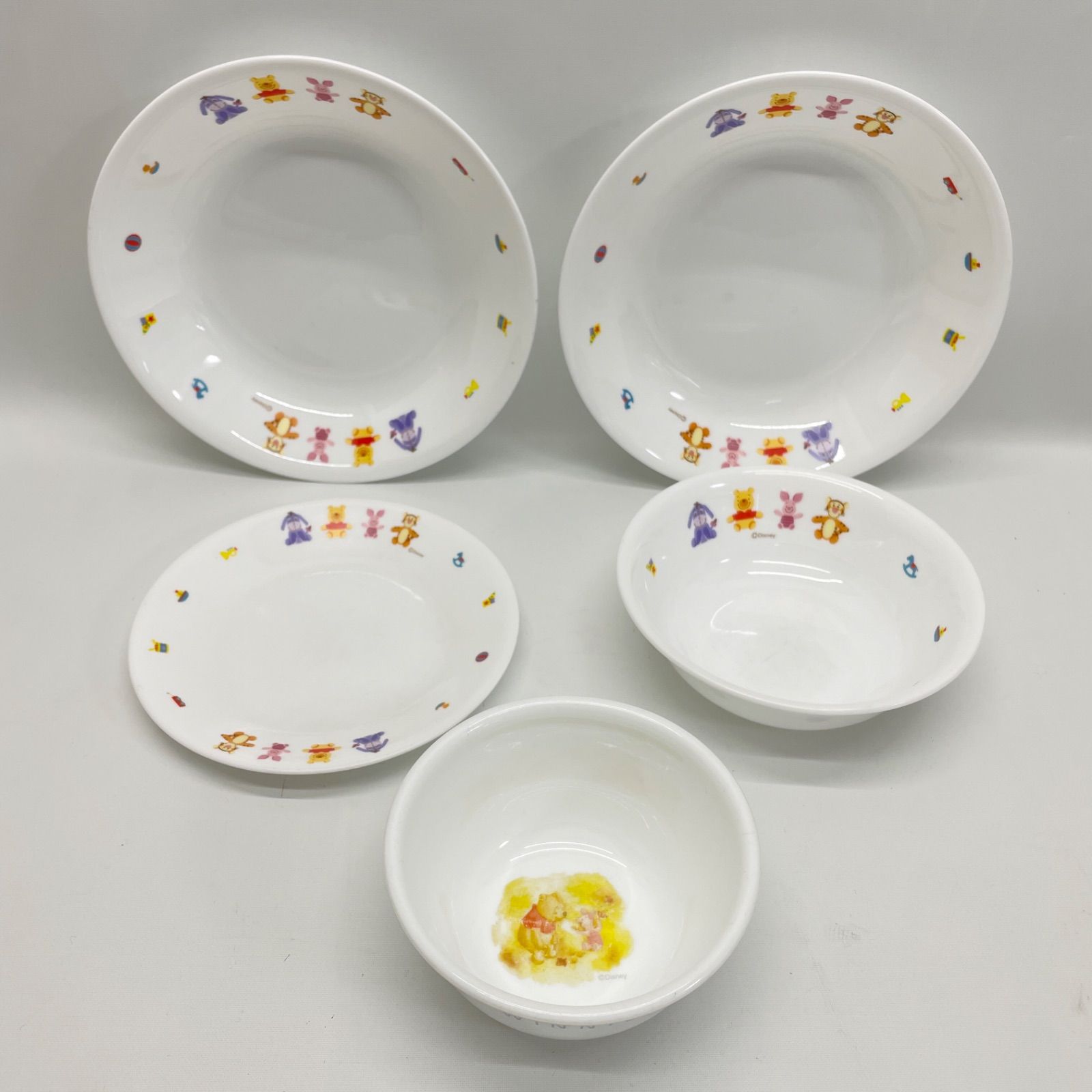 □CORELLE コレール プーさん 食器セット 全5枚 平皿 深皿 - メルカリ