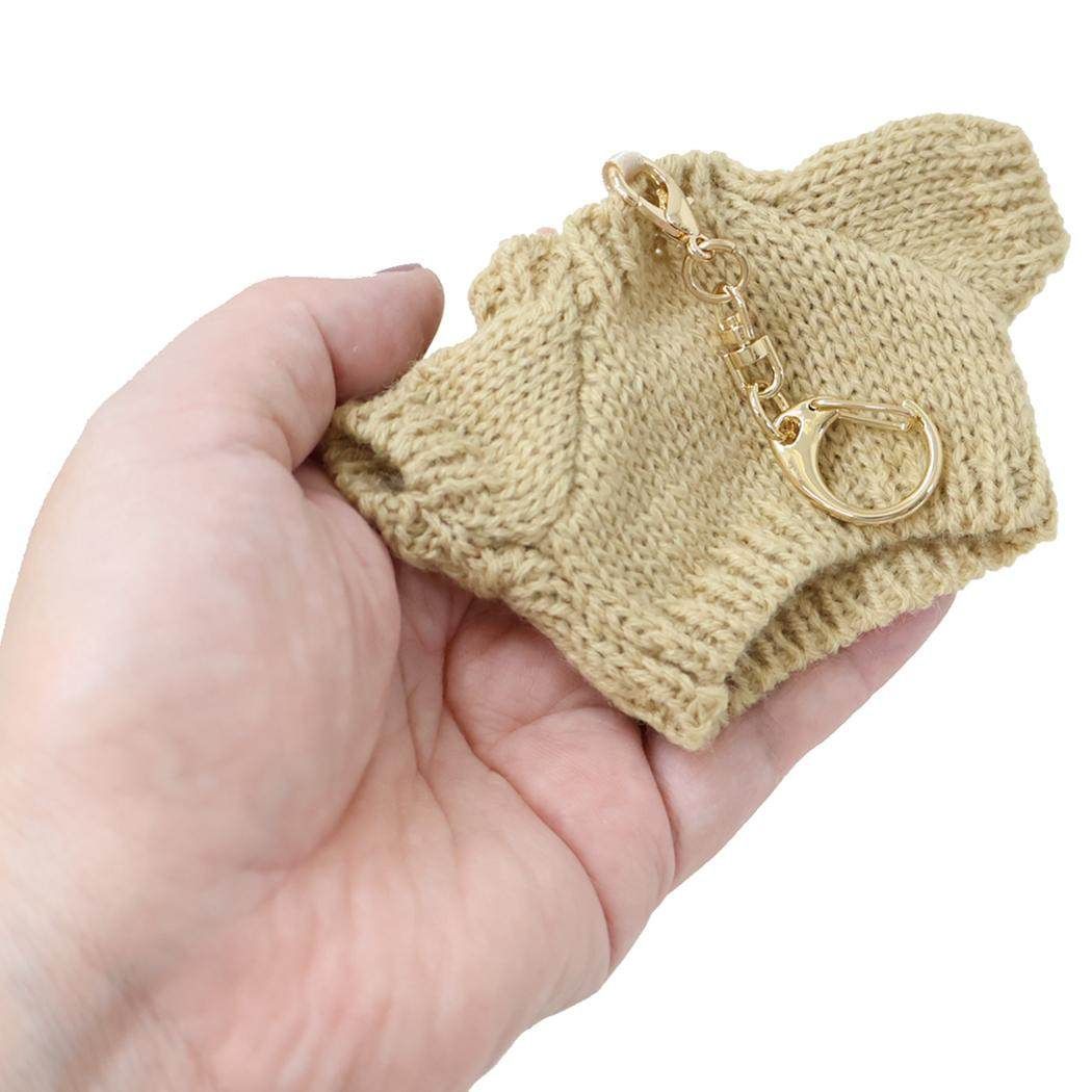 メール便】ミッフィー キーリング BRUNA KNIT MINI セーター型