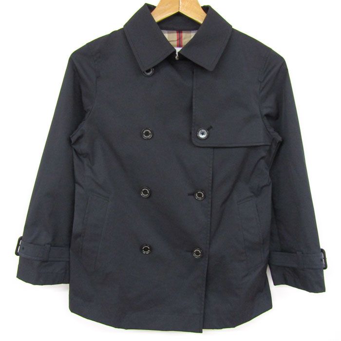 【MACKINTOSH　PHILOSOPHY】トレンチコート　ネイビー36 マッキントッシュフィロソフィー トレンチコート 36 ネイビー系