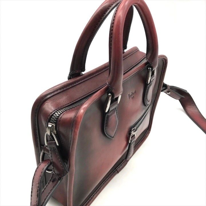 ベルルッティ アンジュールガリバー スクリットレザー ブリーフケース　バッグ ベルルッティ/ハンドバッグ/アンジュール ガリバー スクリットレザー