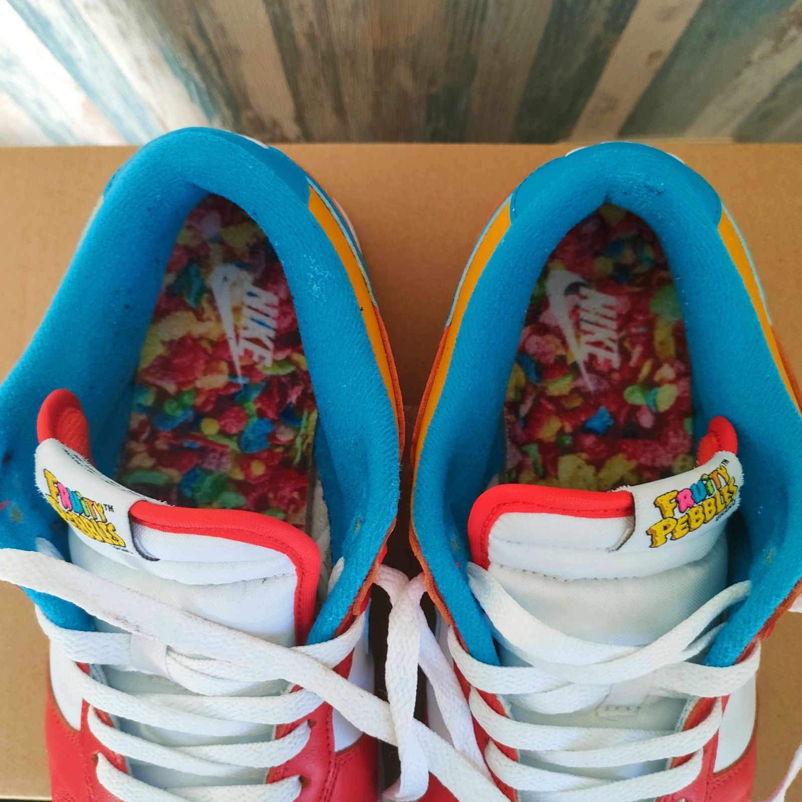 FRUiTY PEBBLES™ × Nike Dunk Low QS 