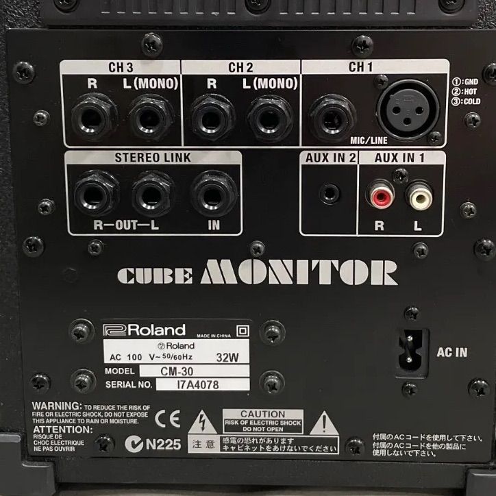 美品】Roland CUBE MONITOR『CM-30』モニタースピーカー