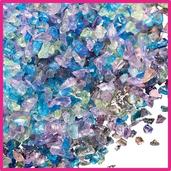 琉球*海花ガラスカレット 0908-A 琉球ガラスカレット レジン材料 琉球*海