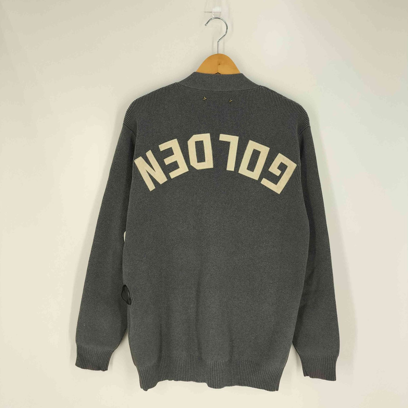 ゴールデングース GOLDEN GOOSE バックロゴ カーディガン メンズ