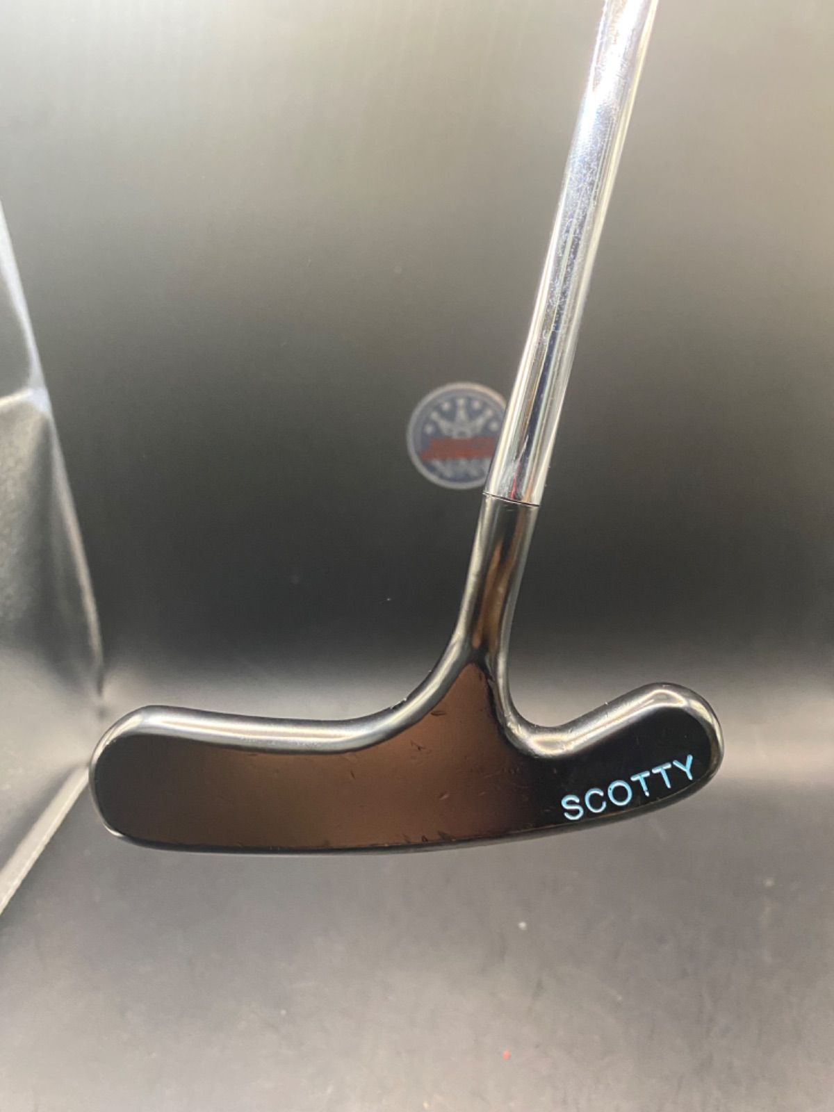 スコッティキャメロン ブルズアイ フランジ 黒染め 美品 超激レア スコッティキャメロン ブルズアイ フランジ 黒染め 美品 超激レア