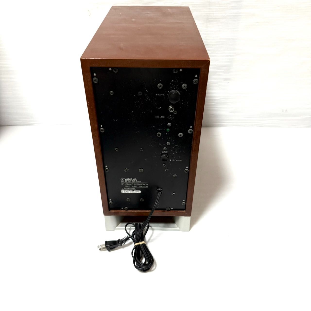 YAMAHA ヤマハ サブウーファー SW-P025 YAMAHA サブウーファー SW-P025