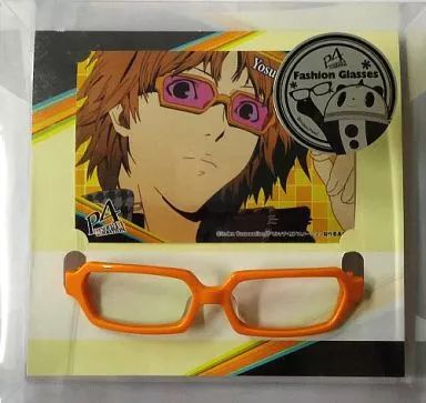 【未使用】 ペルソナ4 ファッショングラス メガネ 花村 陽介 中古】アクセサリー(非金属)(キャラクター) B.花村陽介
