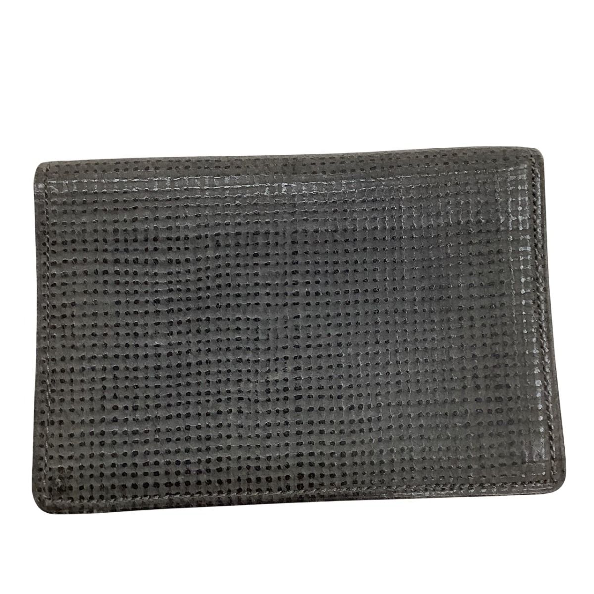 ♪♪JURGEN LEHL ヨーガンレール カードケース レザー グレー