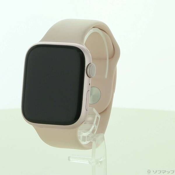 〔 品〕 Apple Watch Series 9 GPS 45mm ピンクアルミニウムケース ライトピンクスポーツバンド 269