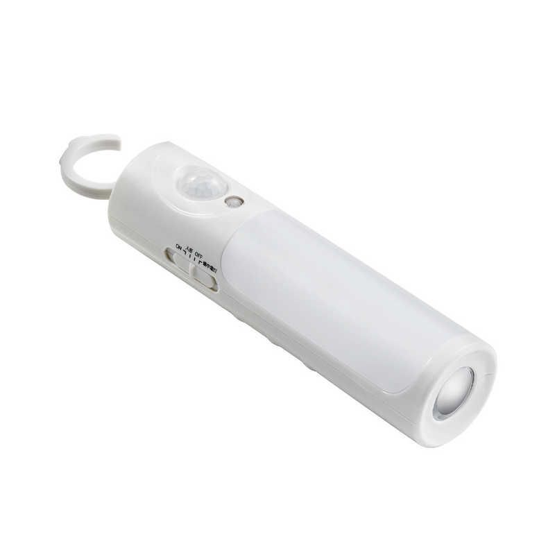 【 新品 未開封 】   ELPA ＬＥＤセンサー付ライト 屋内用 [白色 /乾電池式] PML256 未使用 送料無料