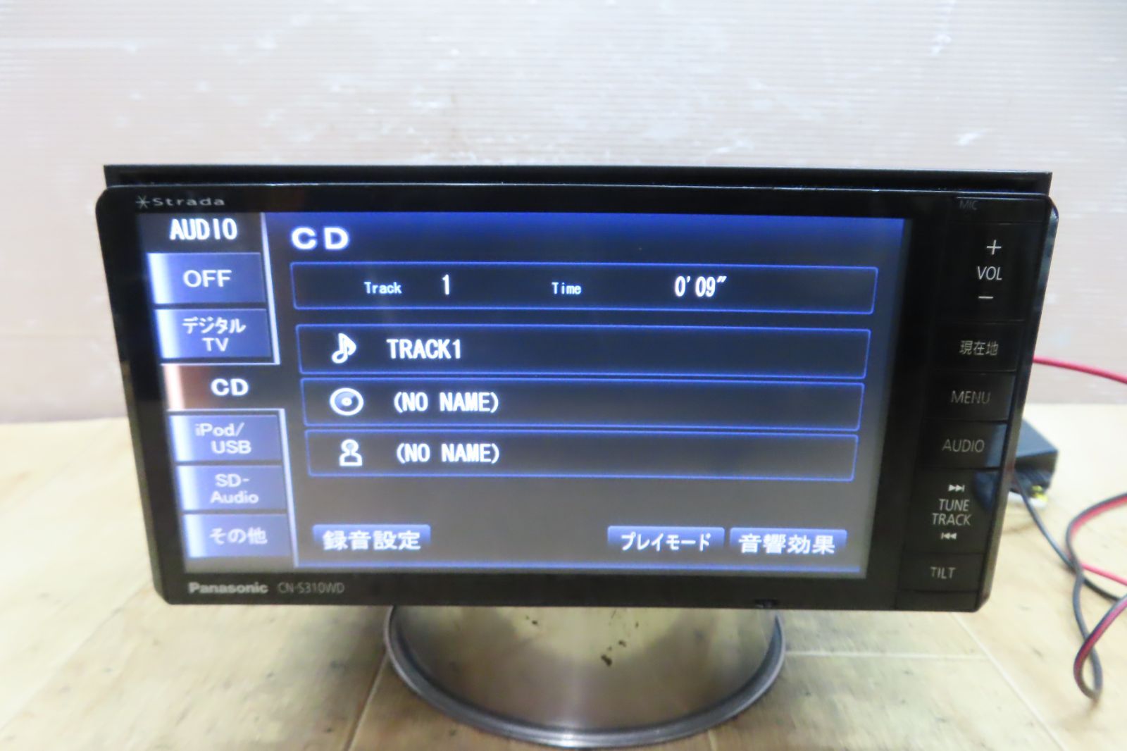 地デジTVフルセグ内蔵 Bluetooth内蔵