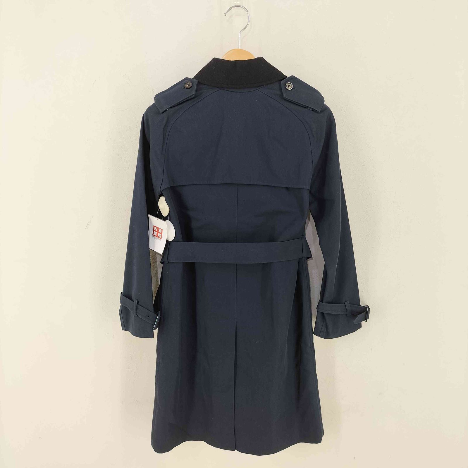 アーペーセー A.P.C. メルトンカラー トレンチコート メンズ