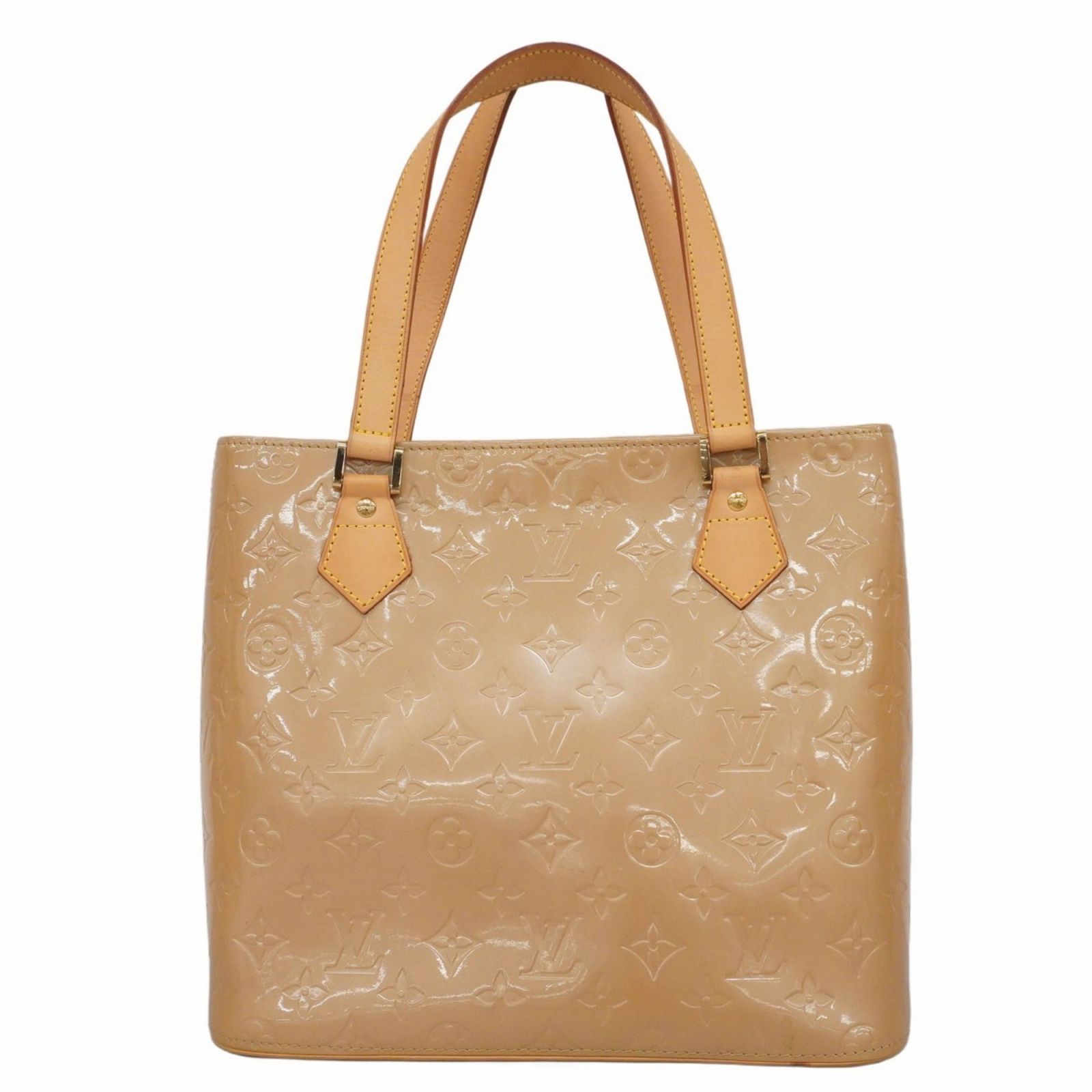 ルイ ヴィトン Louis Vuitton ルイ ヴィトン トートバッグ ヴェルニ ヒューストン M91340 ノワゼットレディース