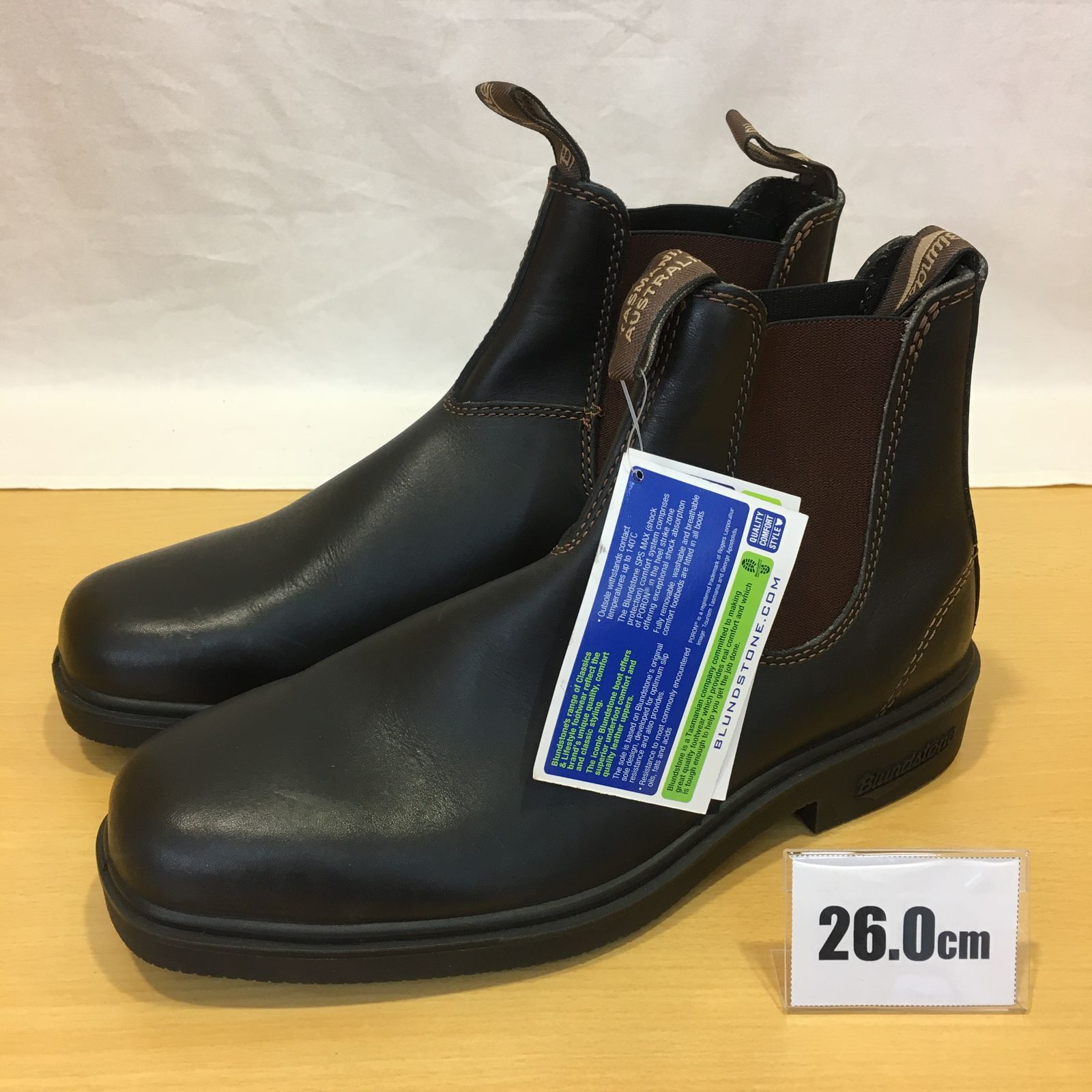 タグ付き美品】ブランドストーン アンクルブーツ DRESS BOOTS BS062