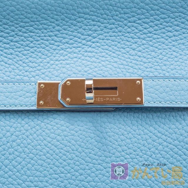 HERMES】 エルメス ジプシエール28 トリヨンクレマンス ブルードノード