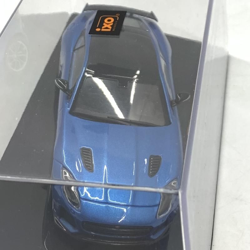 【中古】ixo 1/43 ジャガー Fタイプ SVR 2016 ブルー ミニカー【箱色あせあり】[10][240010475245] 中古】箱日焼け)1/43 イクソ ジャガー Fタイプ SVR 2016 ブルー