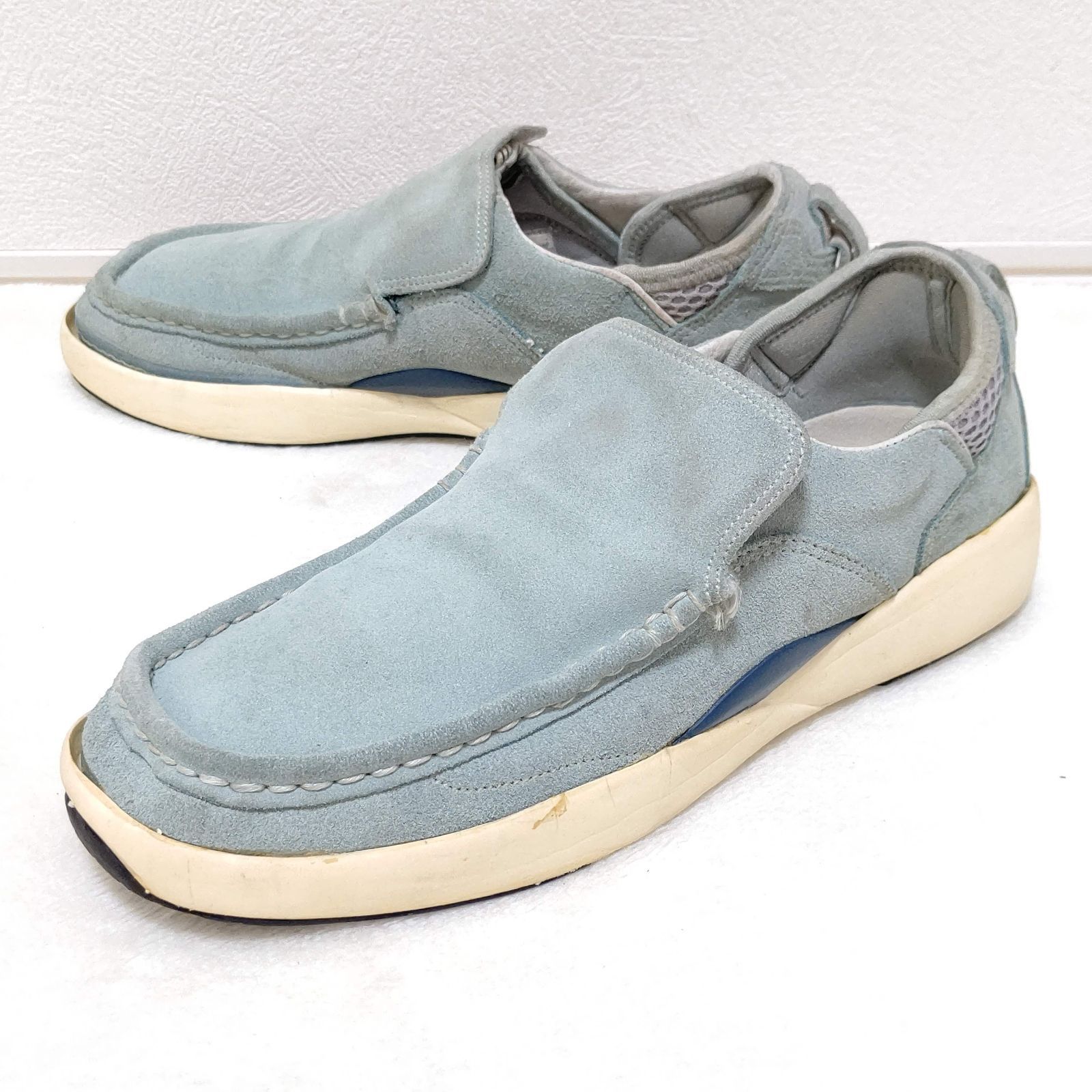 visvim】ヴィズヴィム センターエラスティック レザー スニーカー ...