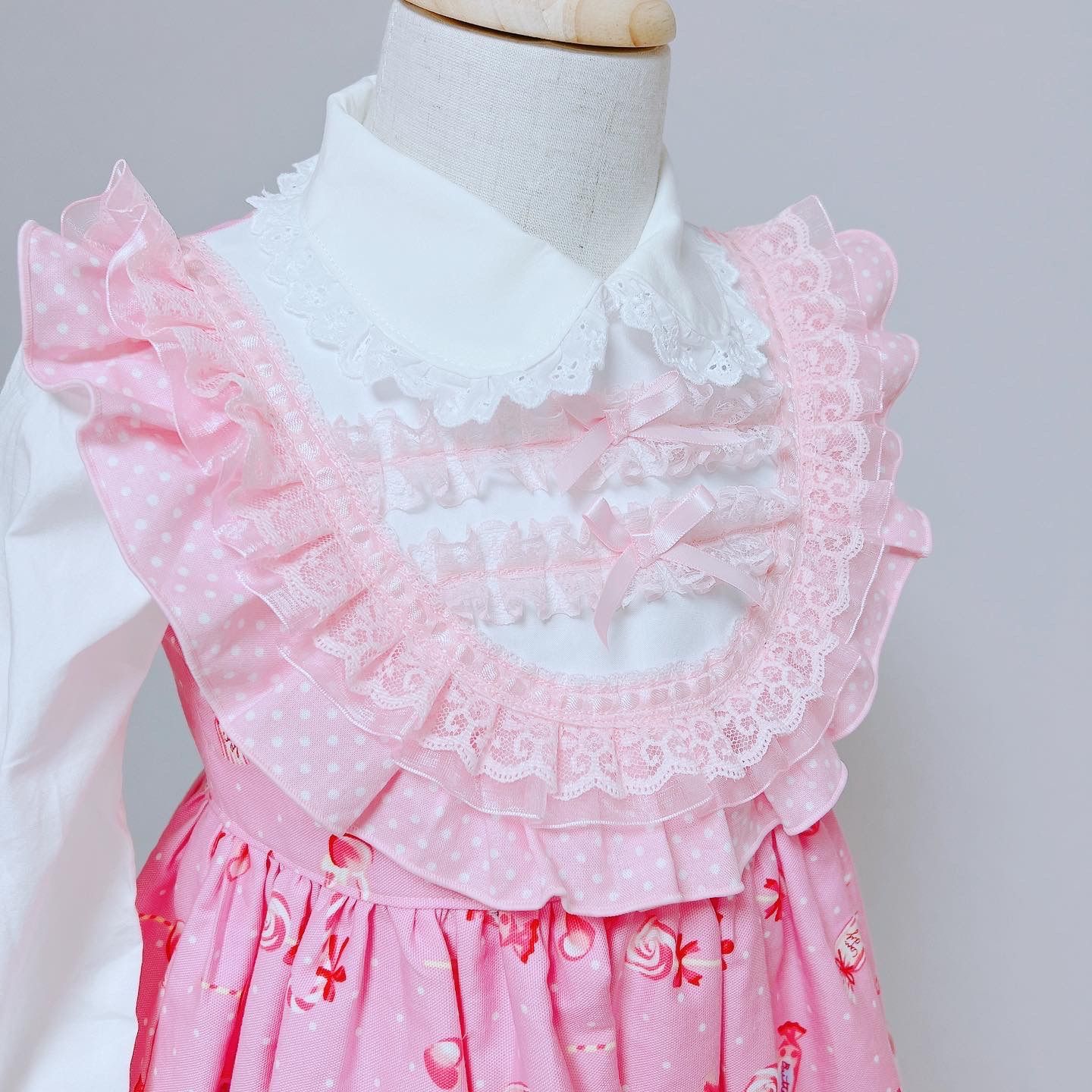 Angelic Pretty - ♡ Lyrical Bunny Parlor ワンピース3点セット♡の