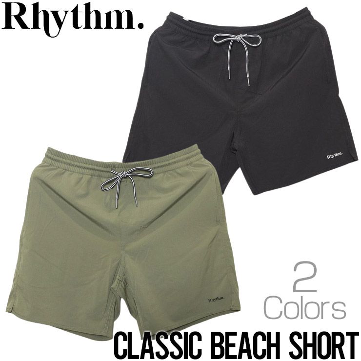 【送料無料】ショーツ ハーフパンツ ストレッチショーツ ボードショーツ Rhythm リズム CLASSIC BEACH SHORT CL21M-JA12