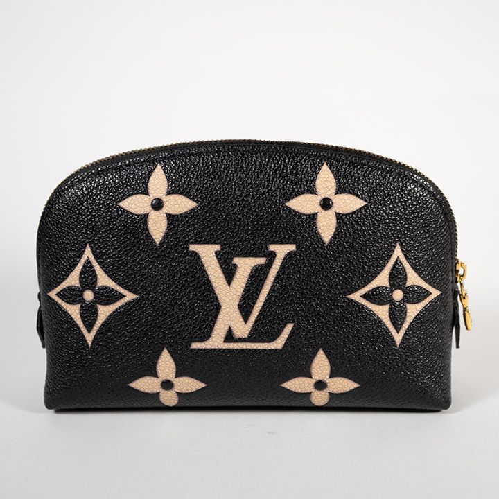 LOUIS VUITTON ルイヴィトン アンプラント ポシェットコスメティックPM ブラック系 バイ M59086 レディース コスメポーチ 化粧ポーチ 小物入れ RFID