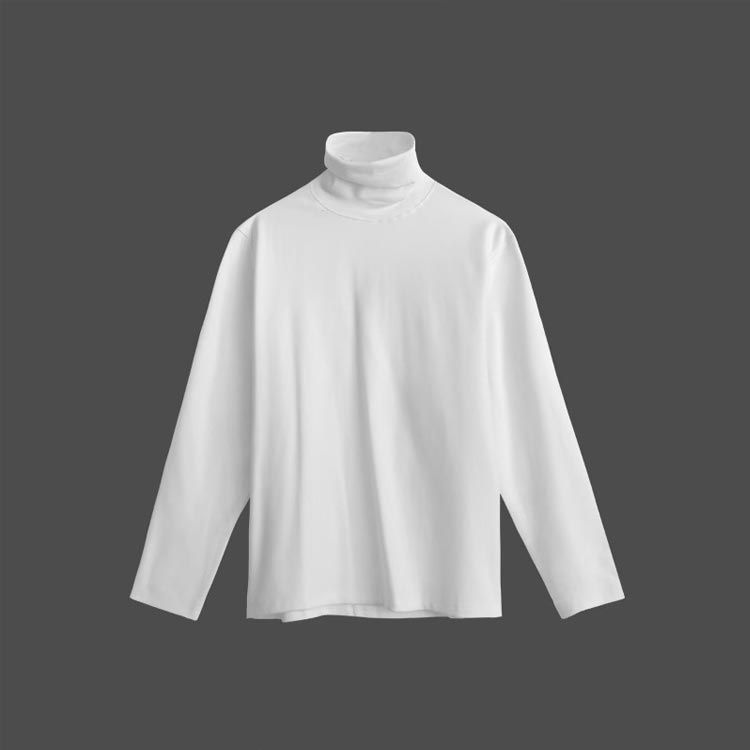 ニット メンズ ハイネックセーター トップス 長袖 tシャツ タートルネック 無地 春 インナー シンプル オフィス カジュアル きれいめ プルオーバー ニットセーター ニットトップス ボトルネック inf11036