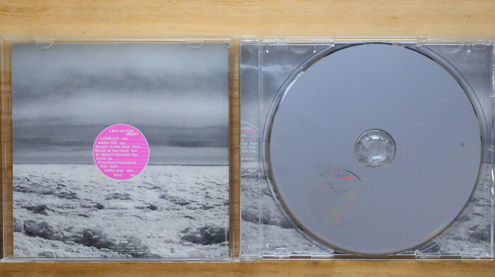 国内盤CD☆ラルク アン シエル/L'Arc~en~Ciel□ HEART 【KSC2204