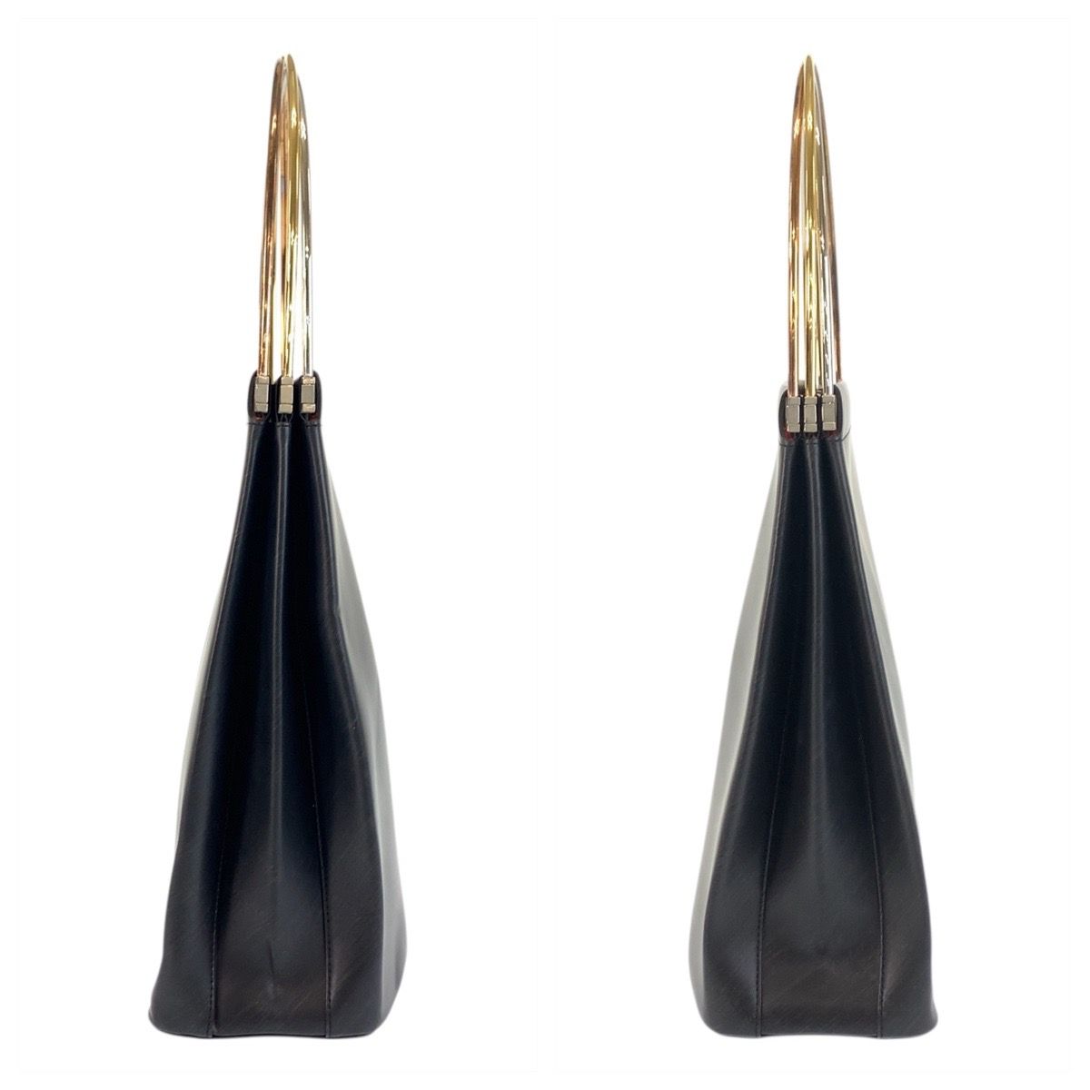 CARTIER カルティエ トリニティ ブラック 黒 レザー ショルダーバッグ