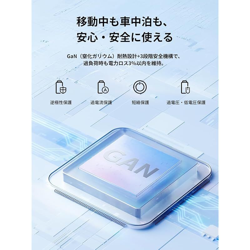 2.1時間で1000Wh急速充電 3つモード備え