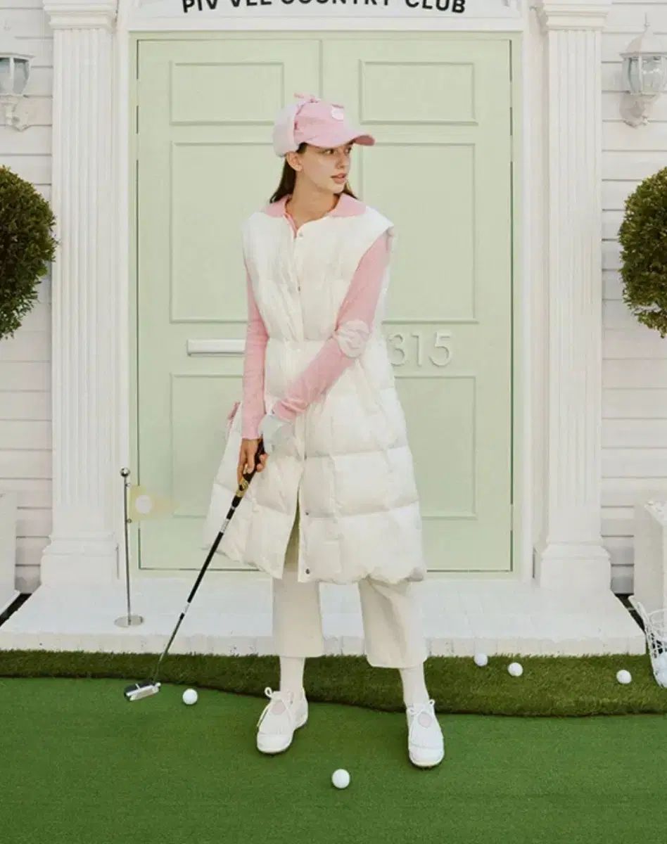 フィブビ ゴルフ ロング ダウン グース