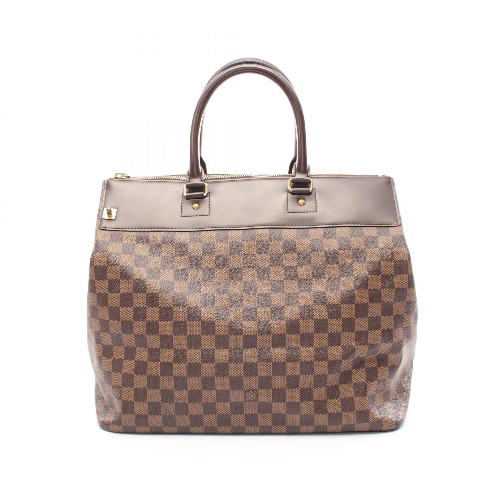 ルイ ヴィトン LOUIS VUITTON ボストンバッグ グリニッジPM N41165 PVCコーティングキャンバス レザー グリニッジPM ユニセックス Used B