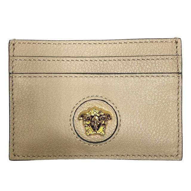 未使用】VERSACE ヴェルサーチ カードケース 恐い パスケース 名刺入れ 