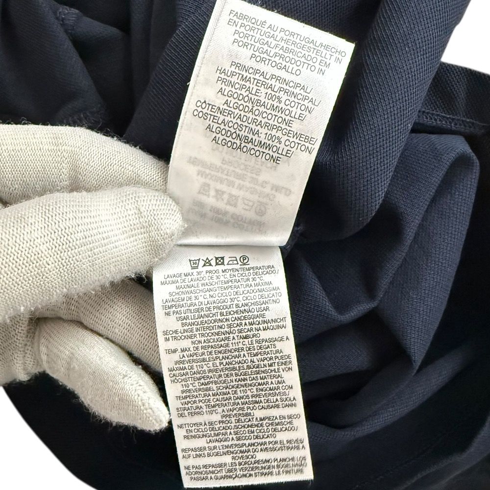 ロゴ刺繍 鹿の子