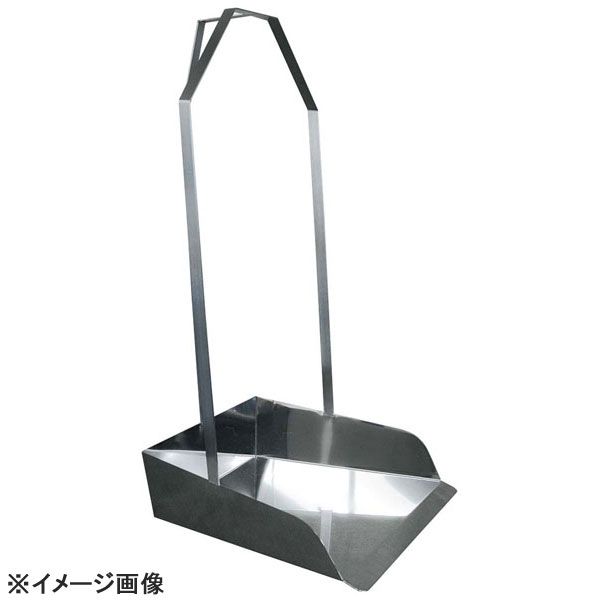【新品】オールステンレスちりとり(穴なし)DST-N