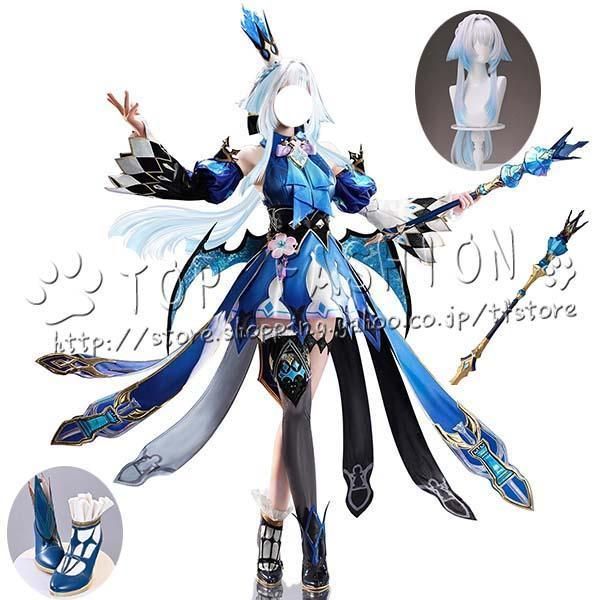 崩壊 スターレイル 風 ケリュドラ Cerydra コスプレ衣装 ウィッグ 靴 道具別売りり