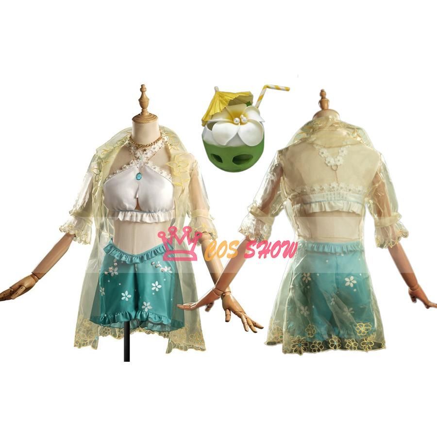 第五人格 IdentityV ココナッツの休日 呪術師 パトリシア?ドーヴァル コスプレ衣装 cosplay 仮装 イベント ステージ服 舞台 ハロウィン ク