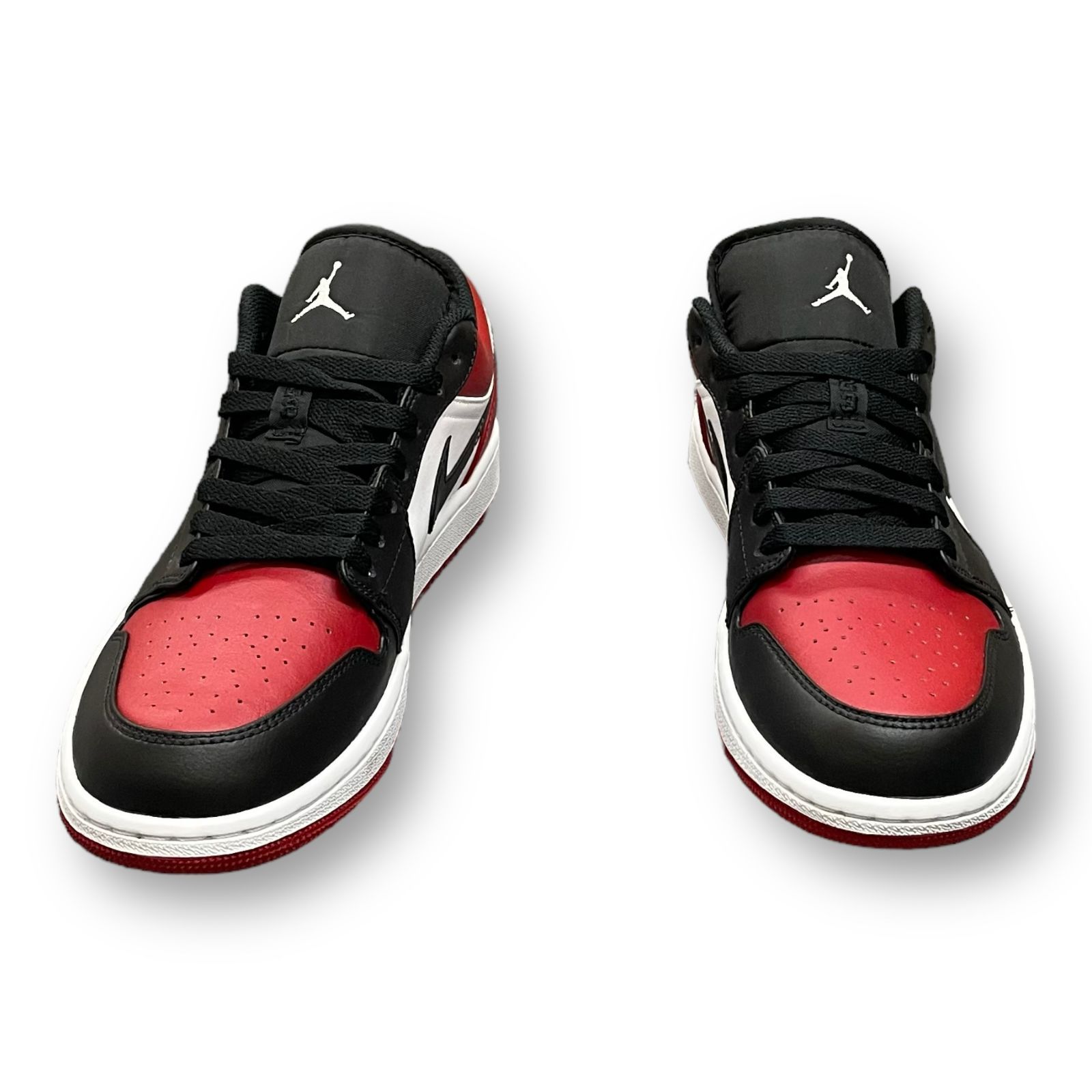 国内正規 未使用 NIKE AIR JORDAN 1 LOW BRED TOE エアジョーダン 1 