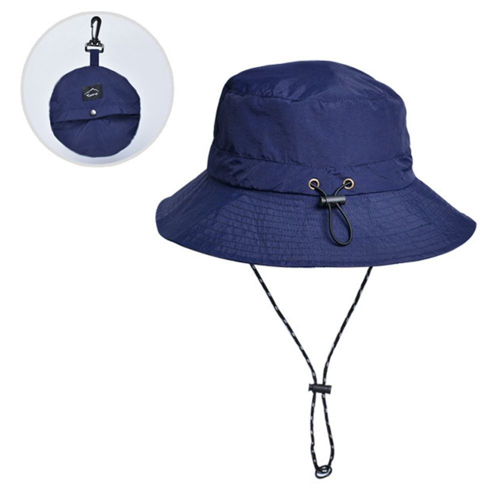cfcl バゲットハット　ネイビー UNISEX WAACKYオープンバックバケットハット ネイビー