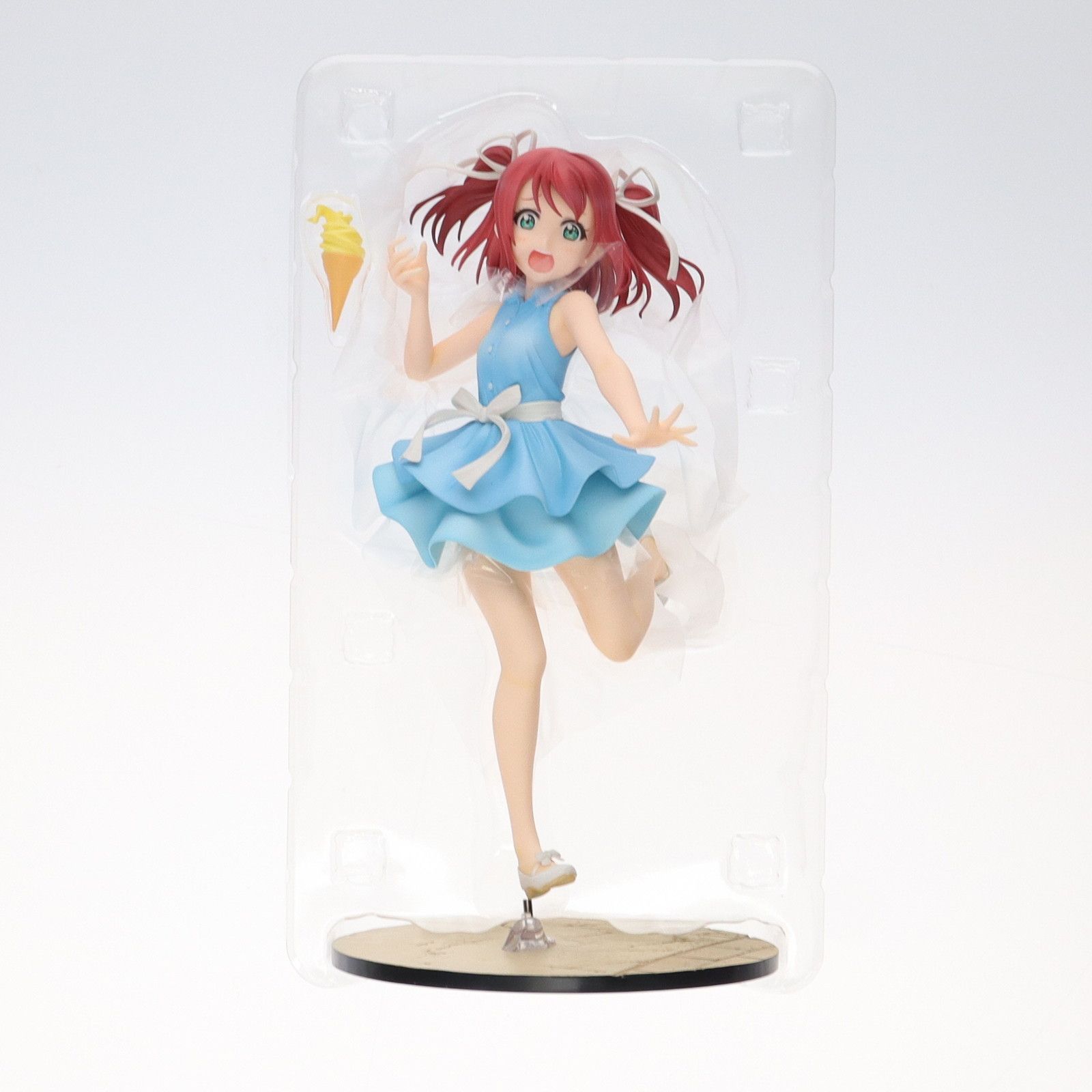 BANDAI - バンダイビジュアルクラブ限定特典付属 黒澤ルビィ(くろさわるびぃ) Blu-rayジャケットVer.(限定版!!) ラブライブ!サンシャイン!! 1/7 完成品 フィギュア(TU-1457) バンダイナムコアーツ BANDAI - バンダイビジュアルクラブ限定特典付属 黒澤ルビィ