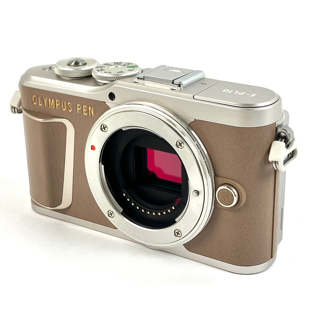 中古】OLYMPUS ミラーレス一眼カメラ PEN E-PL10 14-42mm EZレンズ 