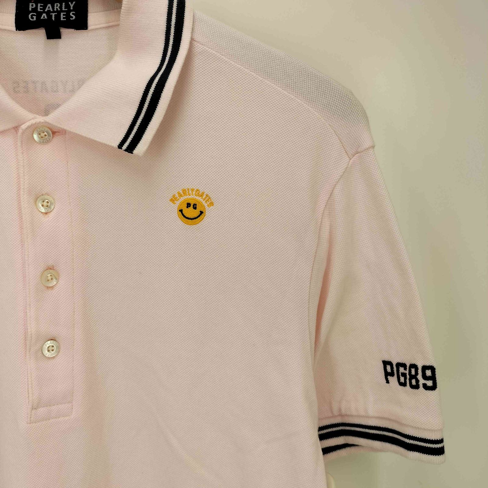 中古 メンズ パーリーゲイツ PEARLY GATES 半袖ポロシャツ 4(M