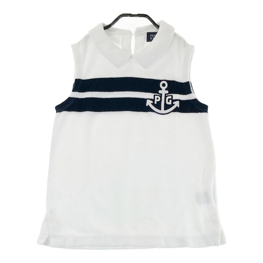 サイズ：0 PEARLY GATES パーリーゲイツ ; 襟付 ノースリーブ