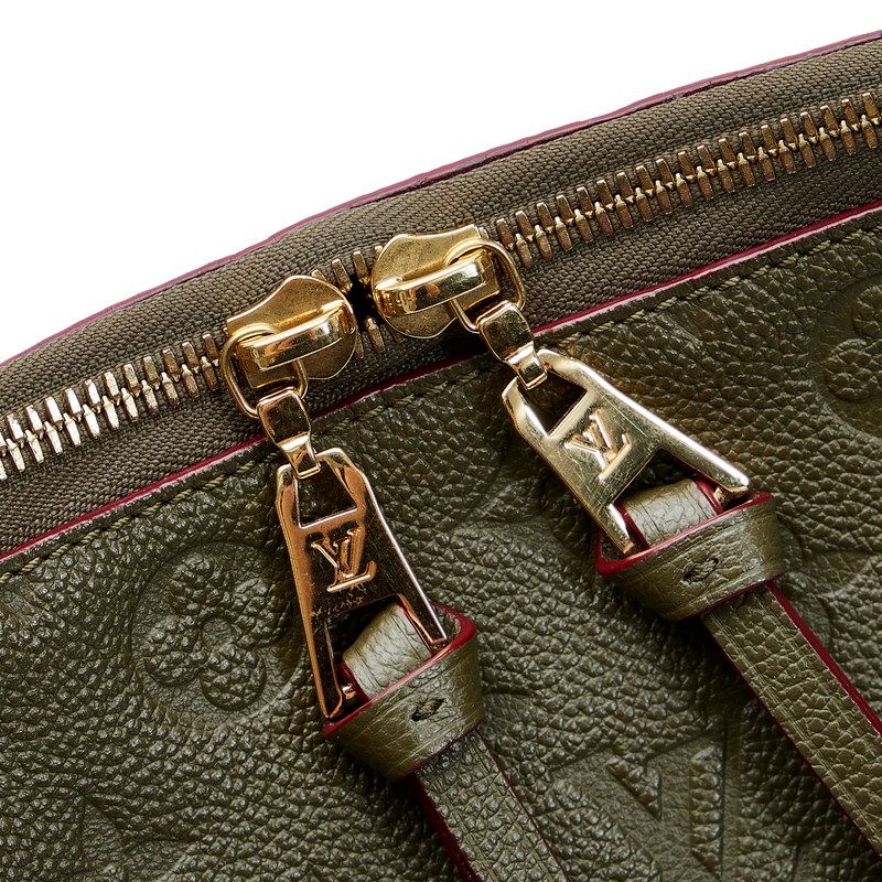 ルイヴィトン LOUIS VUITTON ポンテュPM M43669 モノグラムアンプラント カバン 肩掛け ショルダーバッグ モノグラムアンプラントレザー カーキファンゴ カーキ ルイ ヴィトン モノグラム アンプラント ポンテュPM ハンドバッグ